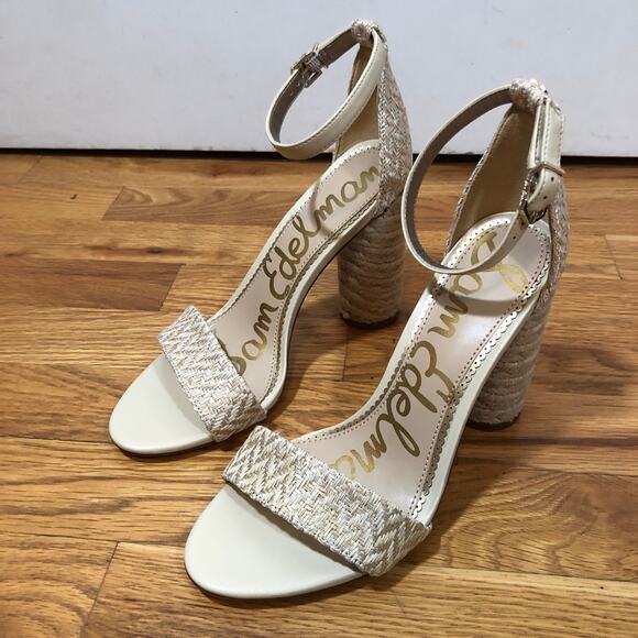 Sam Edelman Women's Heels Yaro Block Sandal 6 US $140 NWOB Pump Heels - Picture 1 of 14